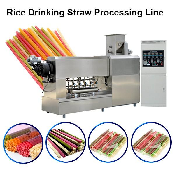 Edible Food Grade Drinking Straw Production Line / Making Machine